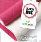 Preview: Keep me pink/weiss 50x150cm